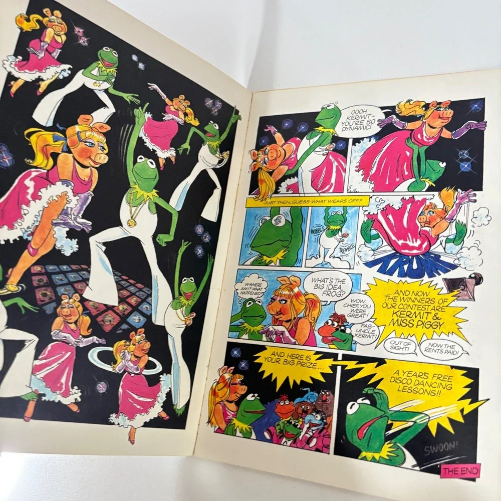 Muppet Madness First Edition 1980 Random House Jim Henson Vintage Activity Book